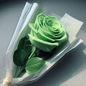 1 rose verte